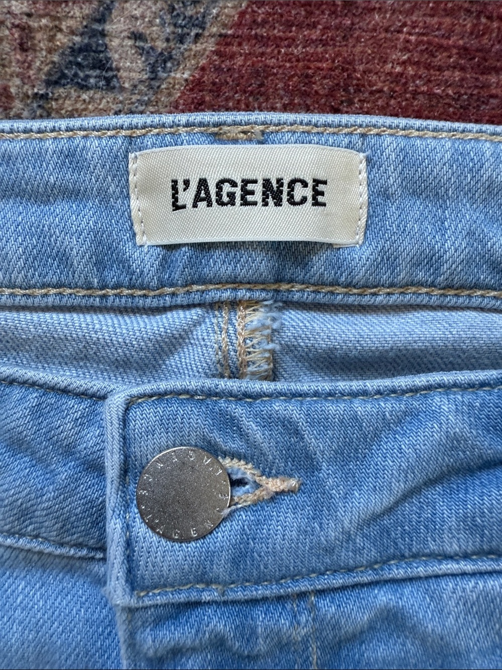 L’AGENCE Low Rise Sneeki Jeans Size 28 - Picture 3 of 12